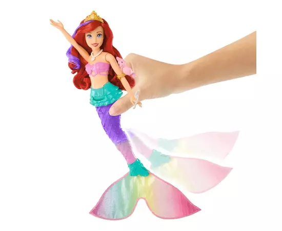 Кукла Disney Princess русалочка Ариэль Цветные эффекты (HPD43), изображение 6 Кукла Disney Princess русалочка Ариэль Цветные эффекты (HPD43), изображение 6