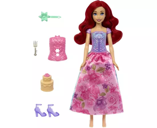Кукла Disney Princess Набор-сюрприз с Ариэль Крути и проявляй (HTV88), изображение 2 Кукла Disney Princess Набор-сюрприз с Ариэль Крути и проявляй (HTV88), изображение 2