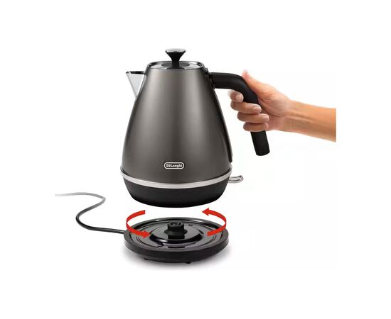 Электрочайник DeLonghi KBIN 2001 TB, изображение 4 Электрочайник DeLonghi KBIN 2001 TB, изображение 4