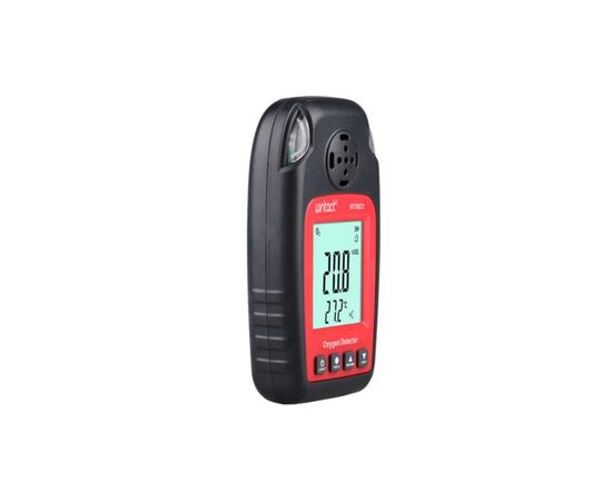 Газоанализатор Wintact концентрации кислорода O2 + термометр 0-25% VOL, 0-50°C (WT8821), изображение 2