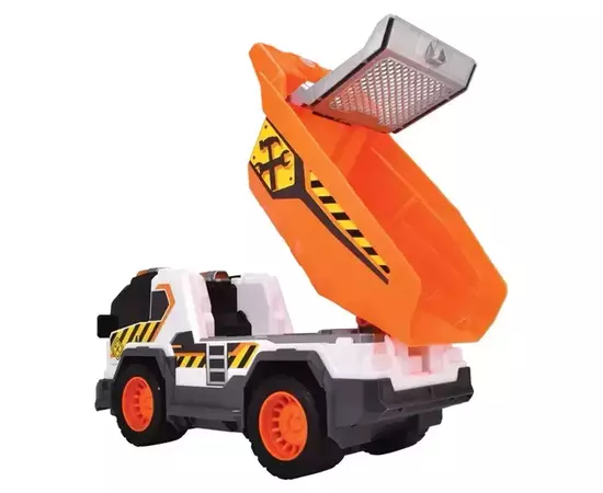 Спецтехніка Dickie Toys Самоскид зі звук. та світл. ефект., 30 см (3306025), зображення 3 Спецтехніка Dickie Toys Самоскид зі звук. та світл. ефект., 30 см (3306025), зображення 3