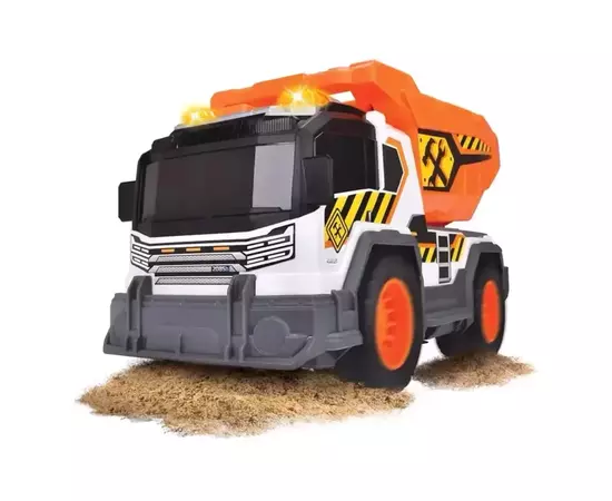 Спецтехніка Dickie Toys Самоскид зі звук. та світл. ефект., 30 см (3306025), зображення 4 Спецтехніка Dickie Toys Самоскид зі звук. та світл. ефект., 30 см (3306025), зображення 4