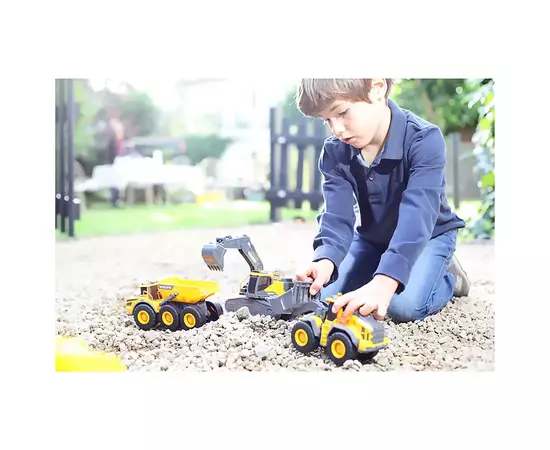 Спецтехніка Dickie Toys Екскаватор Вольво зі звук. та світл. ефект., 23 см (3723008), зображення 9 Спецтехніка Dickie Toys Екскаватор Вольво зі звук. та світл. ефект., 23 см (3723008), зображення 9