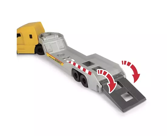 Спецтехніка Dickie Toys Вантажівка Мак з технікою Вольво (3725005), зображення 4 Спецтехніка Dickie Toys Вантажівка Мак з технікою Вольво (3725005), зображення 4