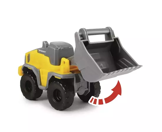 Спецтехніка Dickie Toys Вантажівка Мак з технікою Вольво (3725005), зображення 6 Спецтехніка Dickie Toys Вантажівка Мак з технікою Вольво (3725005), зображення 6