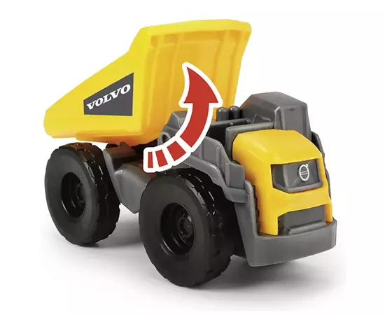 Спецтехніка Dickie Toys Вантажівка Мак з технікою Вольво (3725005), зображення 8 Спецтехніка Dickie Toys Вантажівка Мак з технікою Вольво (3725005), зображення 8