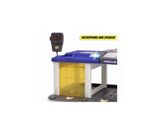 Игровой набор Dickie Toys Спасательная станция со звук. и свет. эффект., 2 машины (3716026), изображение 4