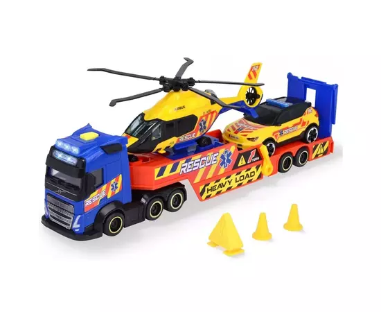 Ігровий набір Dickie Toys Транспортер рятувальних служб зі звук. та світл. ефектами (3717005)