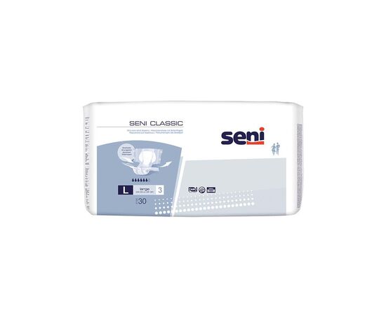 Підгузки для дорослих Seni Classic Large 30 шт (5900516696412)