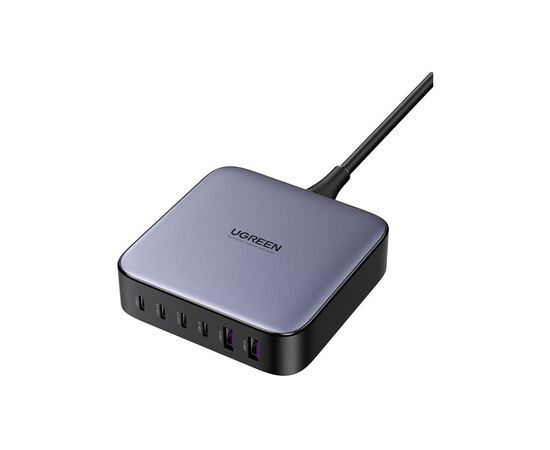 Зарядний пристрій Ugreen 6xUSB 200W (4хUSB-C+2xUSB-A) Gan CD271 (40914)
