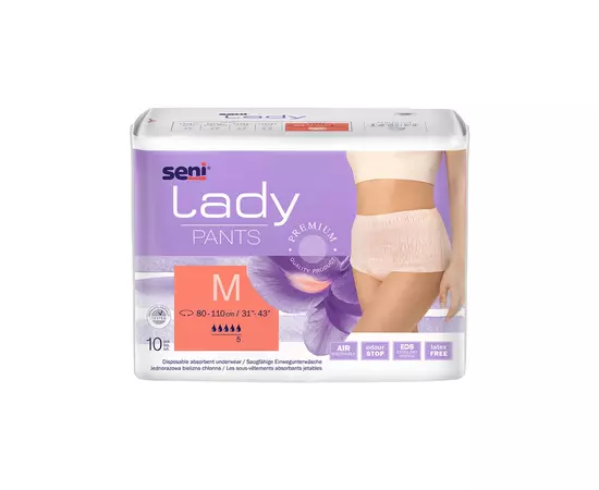 Подгузники для взрослых Seni Lady Pants Medium 10 шт (5900516800529)