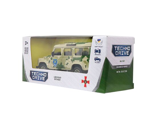 Машина Battat серии Шевроны Героев - Land Rover Defender - ОК Восток (250396UM), изображение 12 Машина Battat серии Шевроны Героев - Land Rover Defender - ОК Восток (250396UM), изображение 12