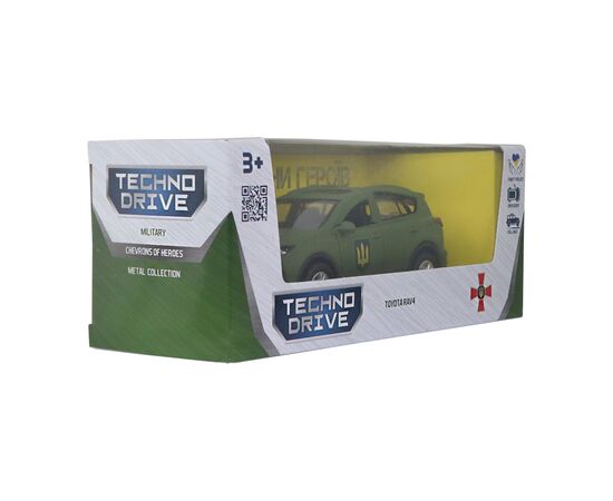 Машина Battat серии Шевроны Героев - Toyota RAV4 - Сухопутные войска ВСУ (KM6198M2), изображение 7 Машина Battat серии Шевроны Героев - Toyota RAV4 - Сухопутные войска ВСУ (KM6198M2), изображение 7