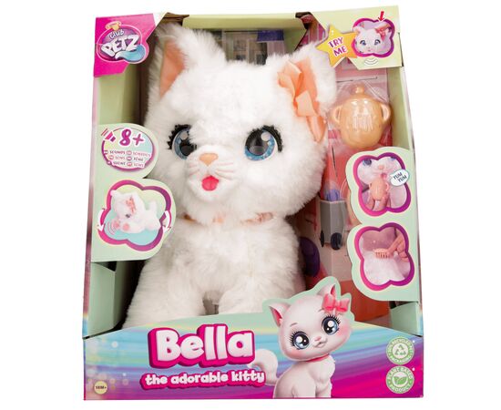 Интерактивная игрушка IMC Toys CLUB PETZ Кошка Белла (907737), изображение 2 Интерактивная игрушка IMC Toys CLUB PETZ Кошка Белла (907737), изображение 2