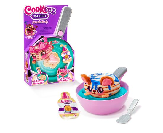 Интерактивная игрушка Moose Cookies Makery Волшебная сковорода - Панкейк (23508), изображение 4 Интерактивная игрушка Moose Cookies Makery Волшебная сковорода - Панкейк (23508), изображение 4