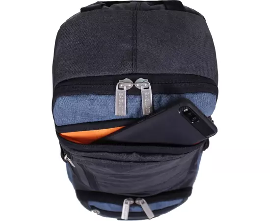 Рюкзак для ноутбука Bagland 15.6" Granite 23L black/gray 0012069 (7072175), изображение 10 Рюкзак для ноутбука Bagland 15.6" Granite 23L black/gray 0012069 (7072175), изображение 10