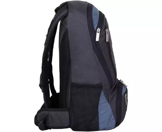 Рюкзак для ноутбука Bagland 15.6" Granite 23L black/gray 0012069 (7072175), изображение 5 Рюкзак для ноутбука Bagland 15.6" Granite 23L black/gray 0012069 (7072175), изображение 5