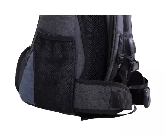Рюкзак для ноутбука Bagland 15.6" Granite 23L black/gray 0012069 (7072175), изображение 9 Рюкзак для ноутбука Bagland 15.6" Granite 23L black/gray 0012069 (7072175), изображение 9