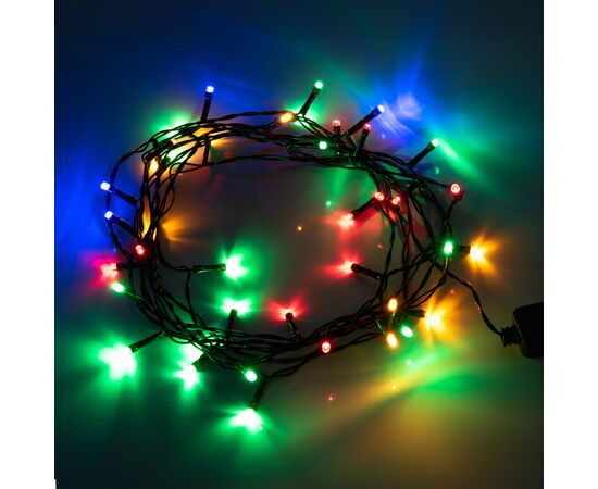 Гирлянда YES! Fun Нить 40 LED Разноцветная 4 м Статичная (975048), изображение 3 Гирлянда YES! Fun Нить 40 LED Разноцветная 4 м Статичная (975048), изображение 3