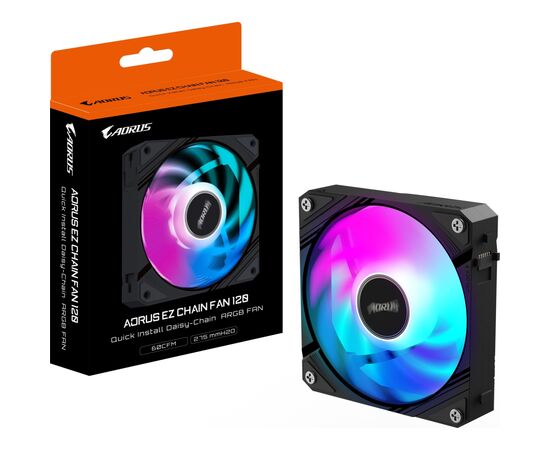 Кулер для корпуса GIGABYTE GP-ECFAN1201, изображение 7 Кулер для корпуса GIGABYTE GP-ECFAN1201, изображение 7