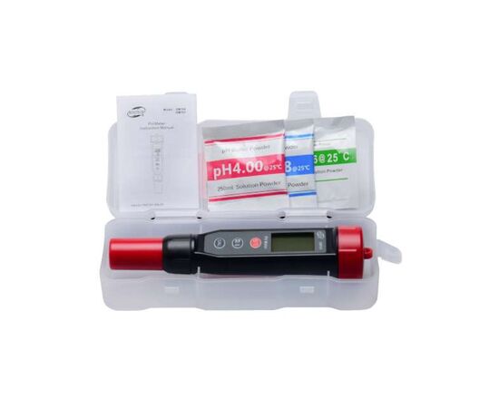 Тестер качества жидкостей Benetech кислотности и температуры (pH-метр), 0-14 pH ,GM761 (GM761), изображение 6 Тестер качества жидкостей Benetech кислотности и температуры (pH-метр), 0-14 pH ,GM761 (GM761), изображение 6