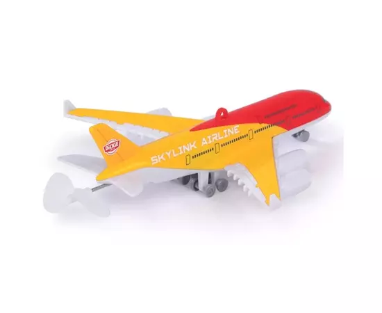 Спецтехника Dickie Toys Самолет с держателем, функция езды и полета 18 см (3342014), изображение 4 Спецтехника Dickie Toys Самолет с держателем, функция езды и полета 18 см (3342014), изображение 4