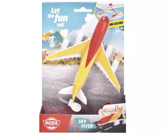 Спецтехника Dickie Toys Самолет с держателем, функция езды и полета 18 см (3342014), изображение 6 Спецтехника Dickie Toys Самолет с держателем, функция езды и полета 18 см (3342014), изображение 6