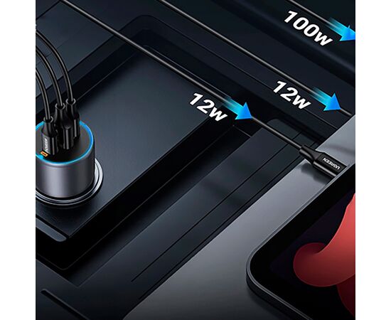 Зарядное устройство Ugreen 3xUSB 130W (2xUSB-C+USB-A) QC3.0 (EC705) (35025), изображение 5 Зарядное устройство Ugreen 3xUSB 130W (2xUSB-C+USB-A) QC3.0 (EC705) (35025), изображение 5