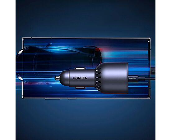 Зарядное устройство Ugreen 3xUSB 130W (2xUSB-C+USB-A) QC3.0 (EC705) (35025), изображение 7 Зарядное устройство Ugreen 3xUSB 130W (2xUSB-C+USB-A) QC3.0 (EC705) (35025), изображение 7