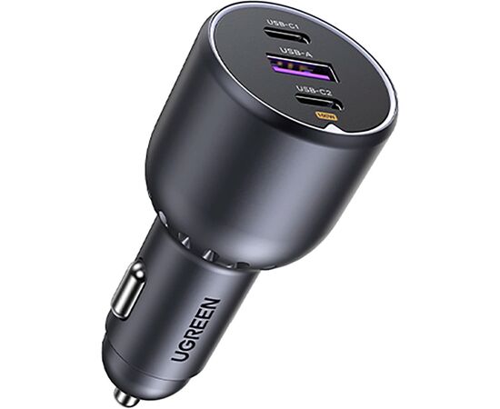 Зарядное устройство Ugreen 3xUSB 130W (2xUSB-C+USB-A) QC3.0 (EC705) (35025)