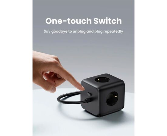 Зарядное устройство Ugreen 4xUSB 65W DigiNest Cube (2хUSB-C+2xUSB-A) CD268 (60113), изображение 8 Зарядное устройство Ugreen 4xUSB 65W DigiNest Cube (2хUSB-C+2xUSB-A) CD268 (60113), изображение 8
