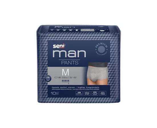 Подгузники для взрослых Seni Man Pants Medium 10 шт (5900516800543)