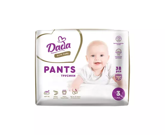 Підгузки Dada Трусики Elite Care 3 Midi 6 - 11 кг 38 шт (4820174980719)
