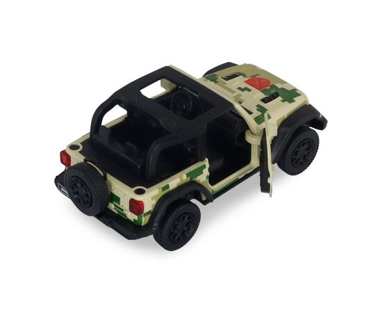 Машина Battat серии Шевроны Героев - Jeep Wrangler Rubicon - ОК Юг (250398UM), изображение 3 Машина Battat серии Шевроны Героев - Jeep Wrangler Rubicon - ОК Юг (250398UM), изображение 3