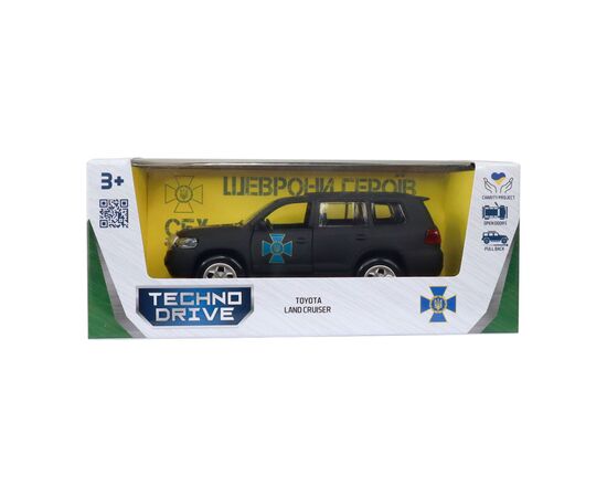 Машина Battat серии Шевроны Героев - Toyota Land Cruiser - ЦСО Альфа (KM6010SA), изображение 6 Машина Battat серии Шевроны Героев - Toyota Land Cruiser - ЦСО Альфа (KM6010SA), изображение 6