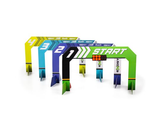 Игровой набор Silverlit BUILD 2 DRIVE DUO PACK RACE SET, ЖК, 2,4 GHz (ГГц), желтая и синяя (20705), изображение 5 Игровой набор Silverlit BUILD 2 DRIVE DUO PACK RACE SET, ЖК, 2,4 GHz (ГГц), желтая и синяя (20705), изображение 5