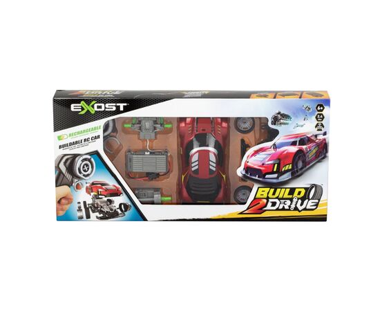 Игровой набор Silverlit BUILD 2 DRIVE RADICAL RACER, РК, 2,4 GHz (ГГц), красная (20701), изображение 2 Игровой набор Silverlit BUILD 2 DRIVE RADICAL RACER, РК, 2,4 GHz (ГГц), красная (20701), изображение 2