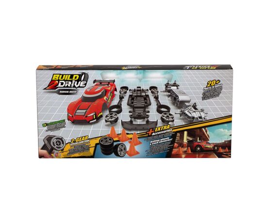 Игровой набор Silverlit BUILD 2 DRIVE RADICAL RACER, РК, 2,4 GHz (ГГц), красная (20701), изображение 7 Игровой набор Silverlit BUILD 2 DRIVE RADICAL RACER, РК, 2,4 GHz (ГГц), красная (20701), изображение 7