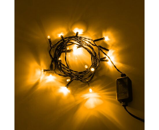 Гирлянда YES! Fun Нить 20 LED Тепло-белая 2 м Статичная (975046), изображение 3 Гирлянда YES! Fun Нить 20 LED Тепло-белая 2 м Статичная (975046), изображение 3
