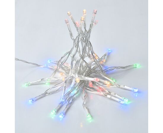 Гірлянда YES! Fun Нитка 41 LED Різнокольорова 2.8 м Статична На батарейках (975053)