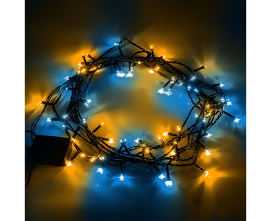 Гирлянда YES! Fun Нить 70 LED Желто-синяя 4.9 м 8 режимов Мерцания (974845), изображение 3 Гирлянда YES! Fun Нить 70 LED Желто-синяя 4.9 м 8 режимов Мерцания (974845), изображение 3