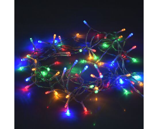 Гирлянда YES! Fun Нить 70 LED Разноцветная 4.9 м Статичная На батарейках (975058), изображение 3 Гирлянда YES! Fun Нить 70 LED Разноцветная 4.9 м Статичная На батарейках (975058), изображение 3