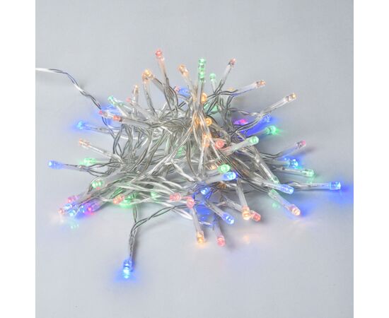 Гірлянда YES! Fun Нитка 70 LED Різнокольорова 4.9 м Статична На батарейках (975058)