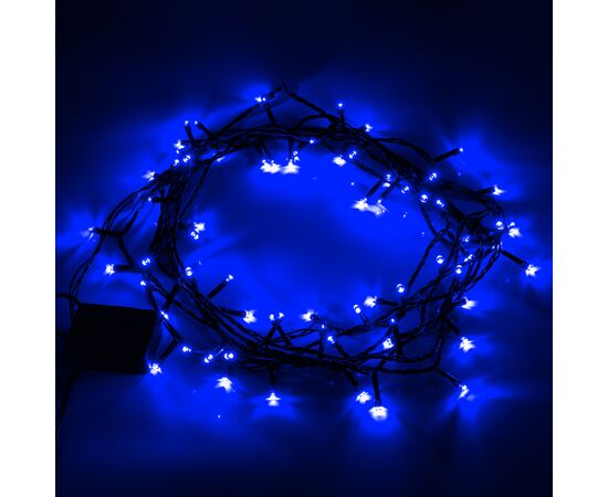 Гирлянда YES! Fun Нить 70 LED Синяя 4.9 м 8 режимов мигания (974843), изображение 3 Гирлянда YES! Fun Нить 70 LED Синяя 4.9 м 8 режимов мигания (974843), изображение 3