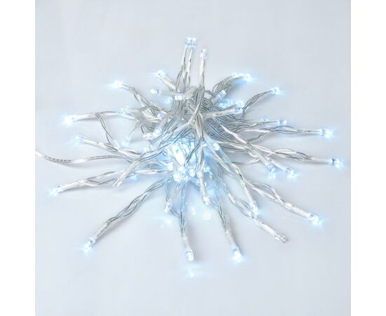Гирлянда YES! Fun Нить 70 LED Холодно-белая 4.9 м Мерцание USB (975063)