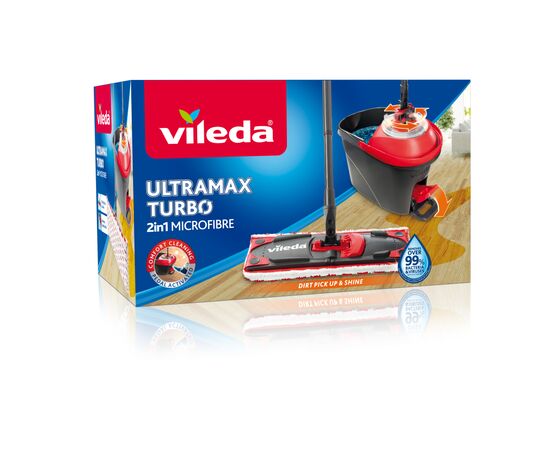 Комплект для уборки Vileda Ultramat Turbo (4023103206236), изображение 9 Комплект для уборки Vileda Ultramat Turbo (4023103206236), изображение 9