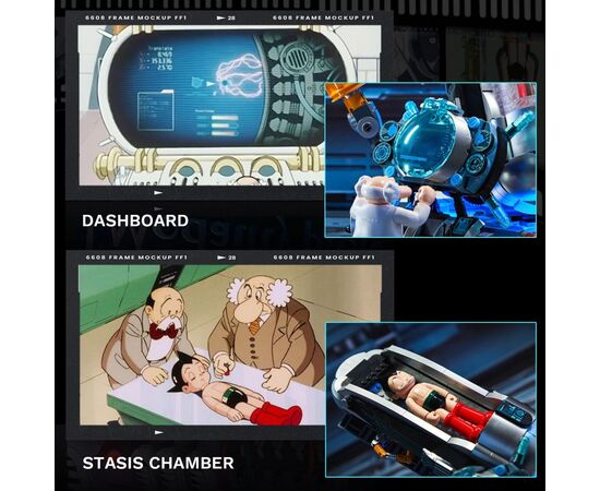 Конструктор Pantasy Astro Boy: Момент пробуждения (86205), изображение 3 Конструктор Pantasy Astro Boy: Момент пробуждения (86205), изображение 3