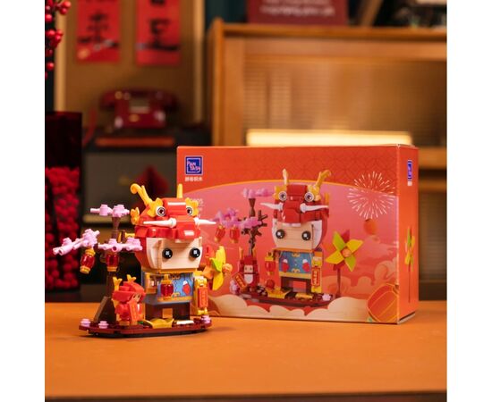 Конструктор Pantasy Original CNY Дружок дракона (99005), изображение 3 Конструктор Pantasy Original CNY Дружок дракона (99005), изображение 3