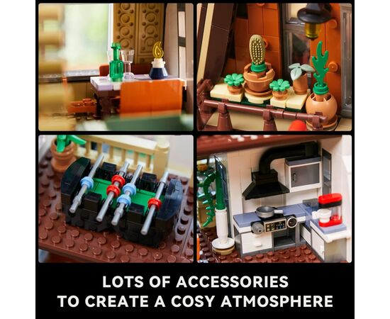 Конструктор Pantasy Original - Joyside Series Лісова хатина (85003), зображення 4 Конструктор Pantasy Original - Joyside Series Лісова хатина (85003), зображення 4