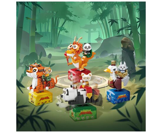 Конструктор Pantasy Kung Fu Panda Косрайдер Шифу (86513), изображение 3 Конструктор Pantasy Kung Fu Panda Косрайдер Шифу (86513), изображение 3